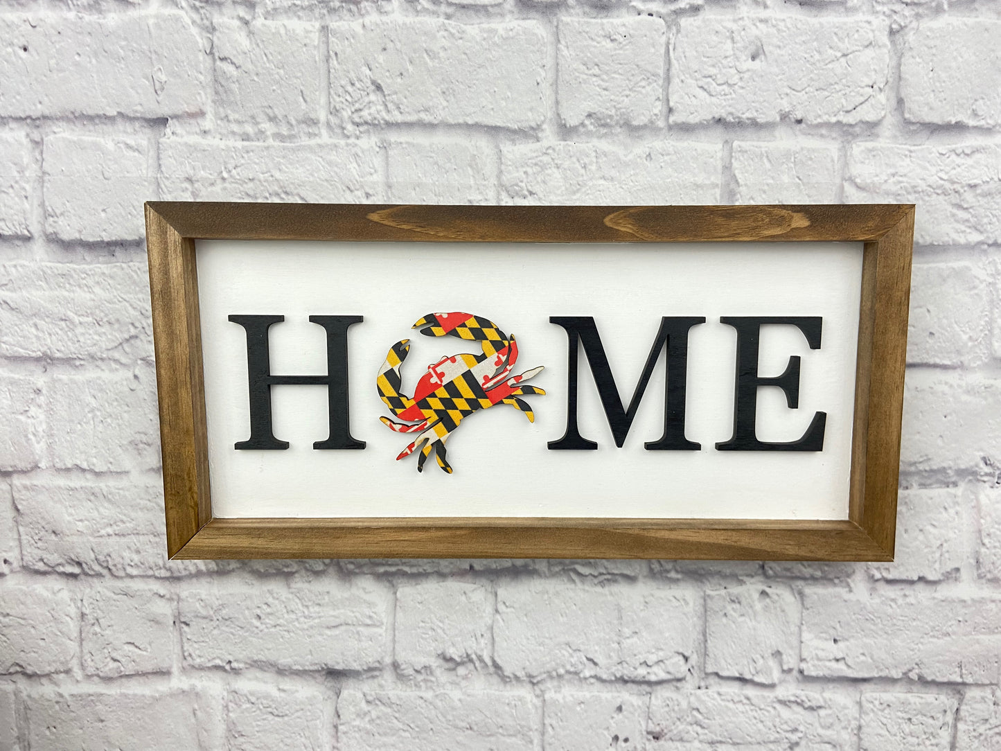 Maryland Crab HOME sign