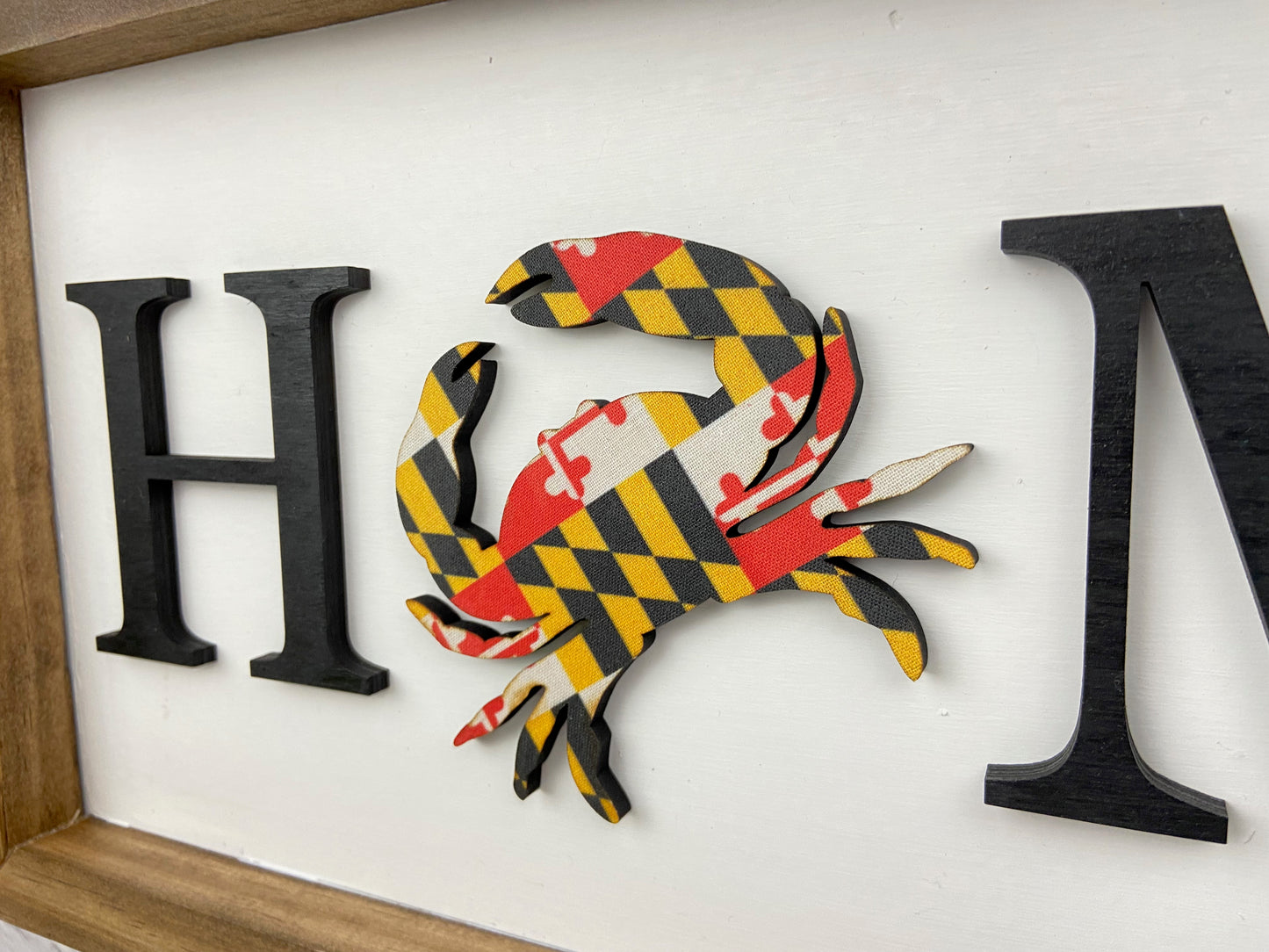 Maryland Crab HOME sign