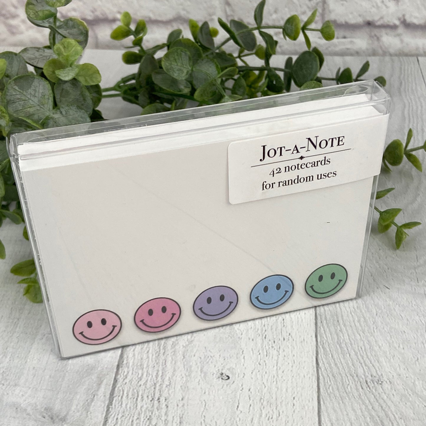 Small Jot-A-Note notecards, Mini Cards, Happy Faces